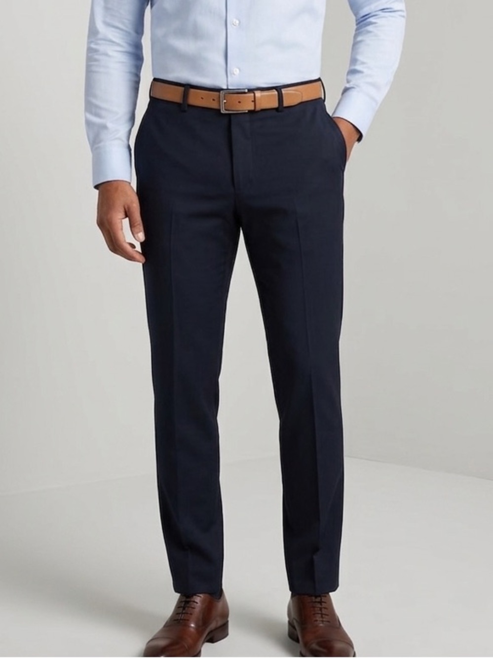 Bill Blass Men's Navy Pants